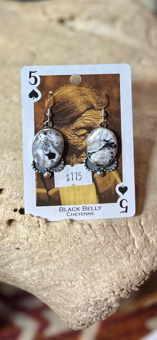 White Buffalo Dangles *Native