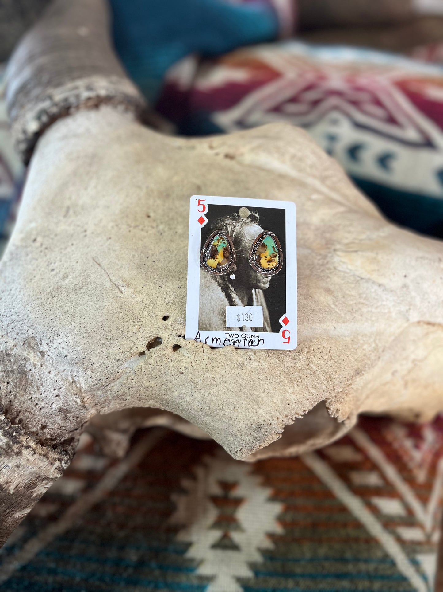 Armenian Turquoise Studs