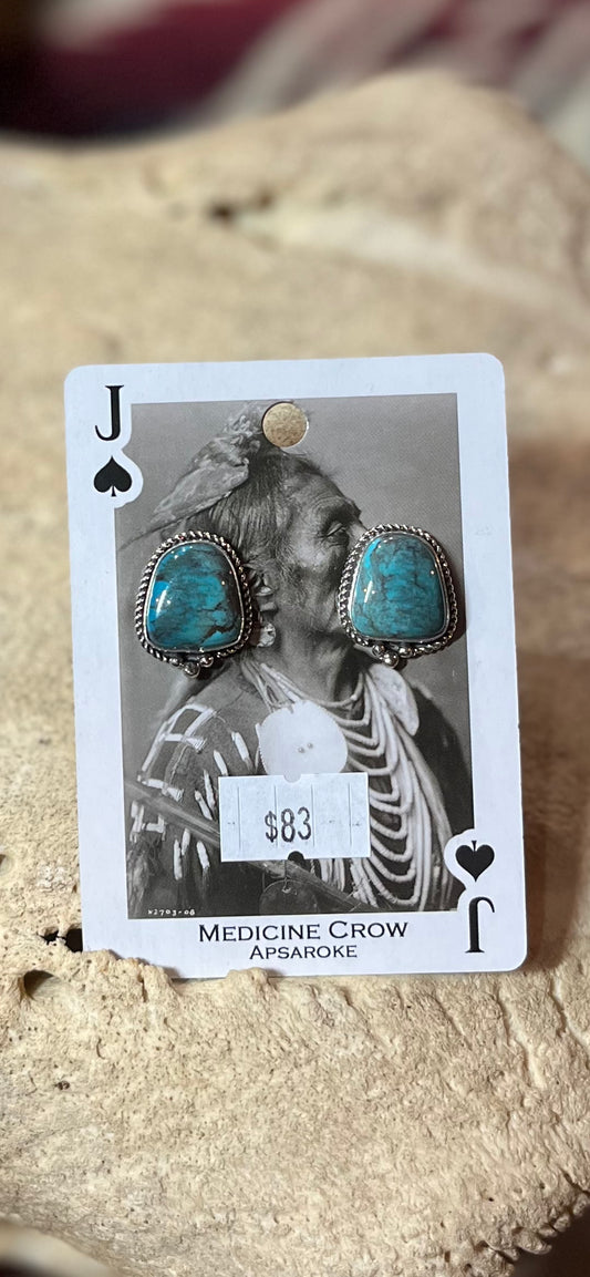 Turquoise Studs *Native