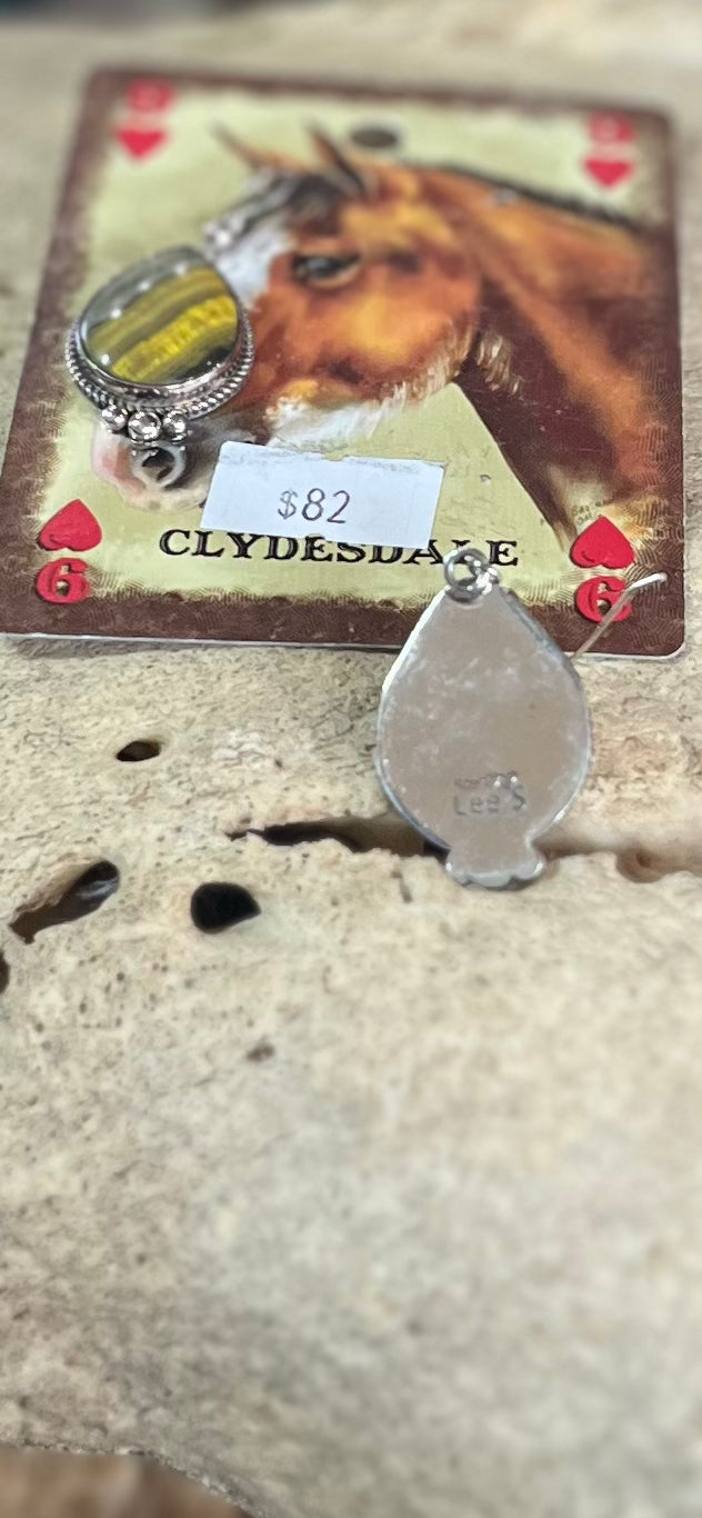 Bumblebee Jasper Dangles