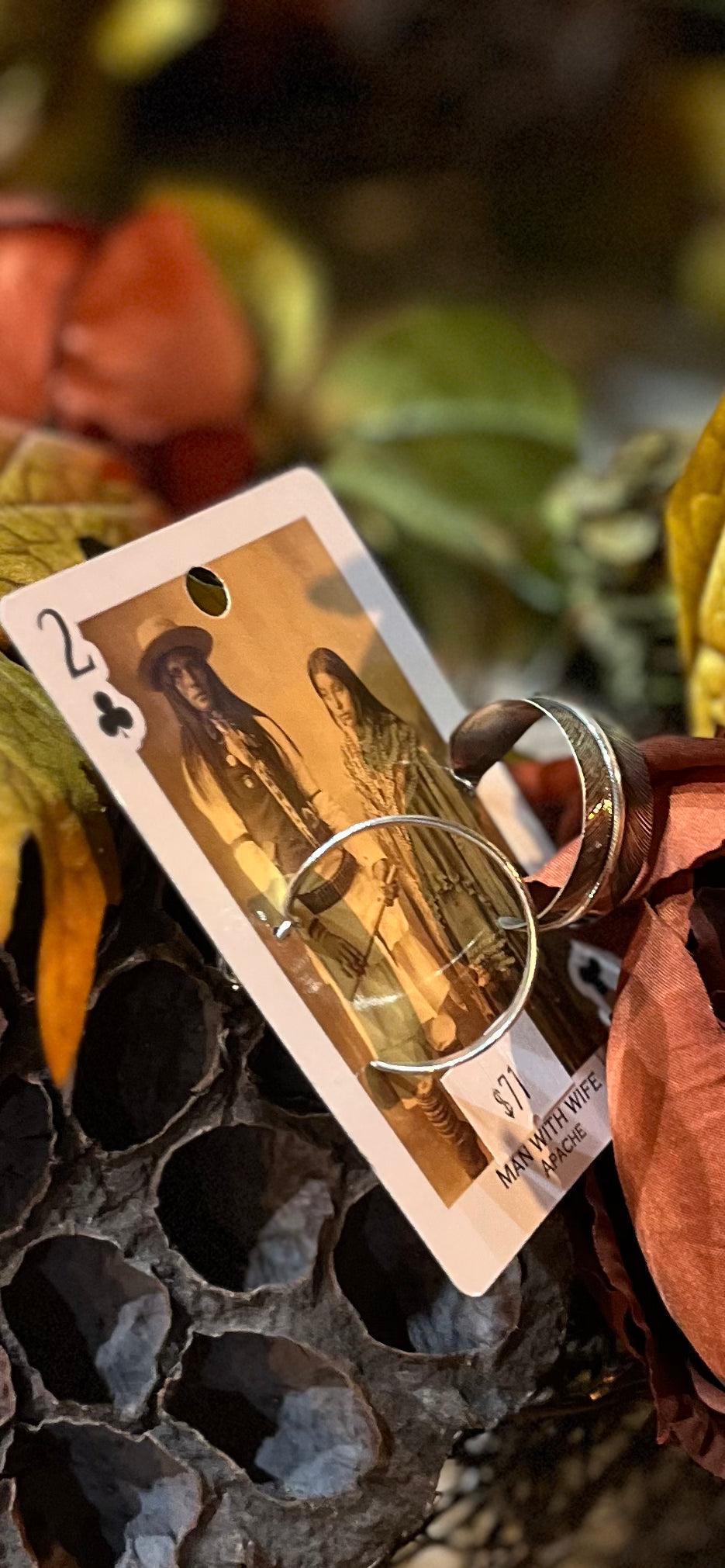 Feather Etched Posts