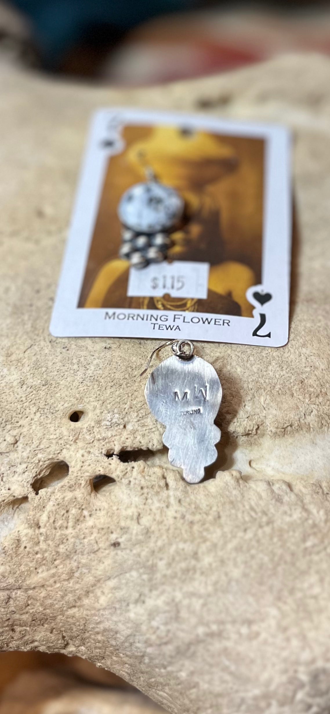 White Buffalo Dangle