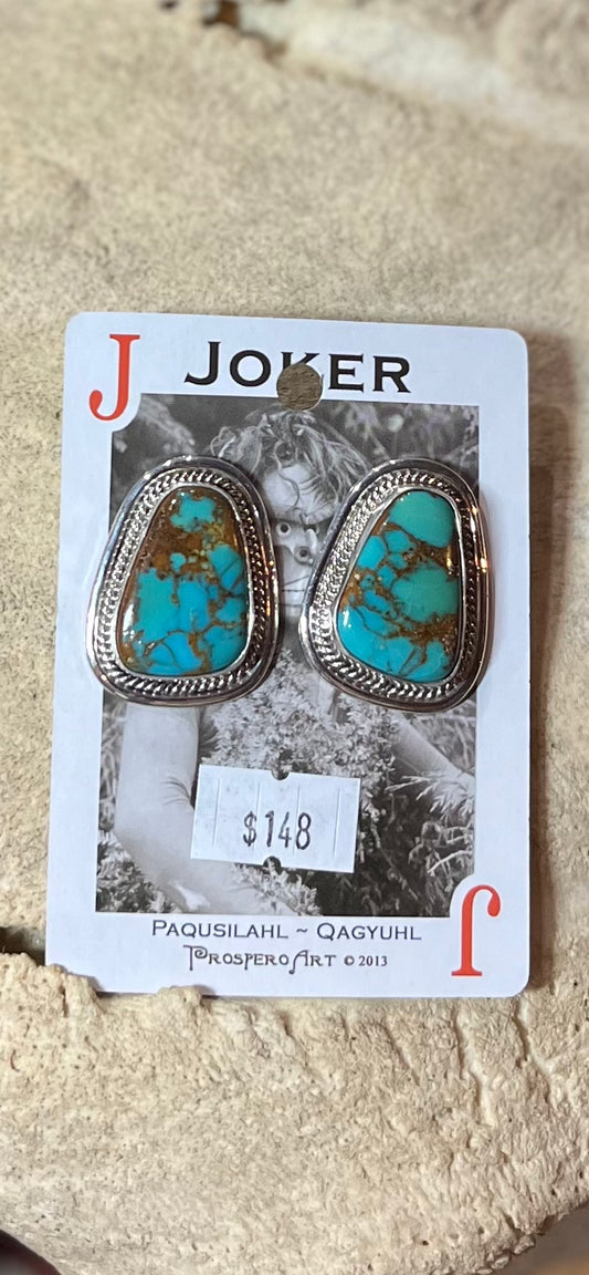 Armenian Turquoise Studs * Native