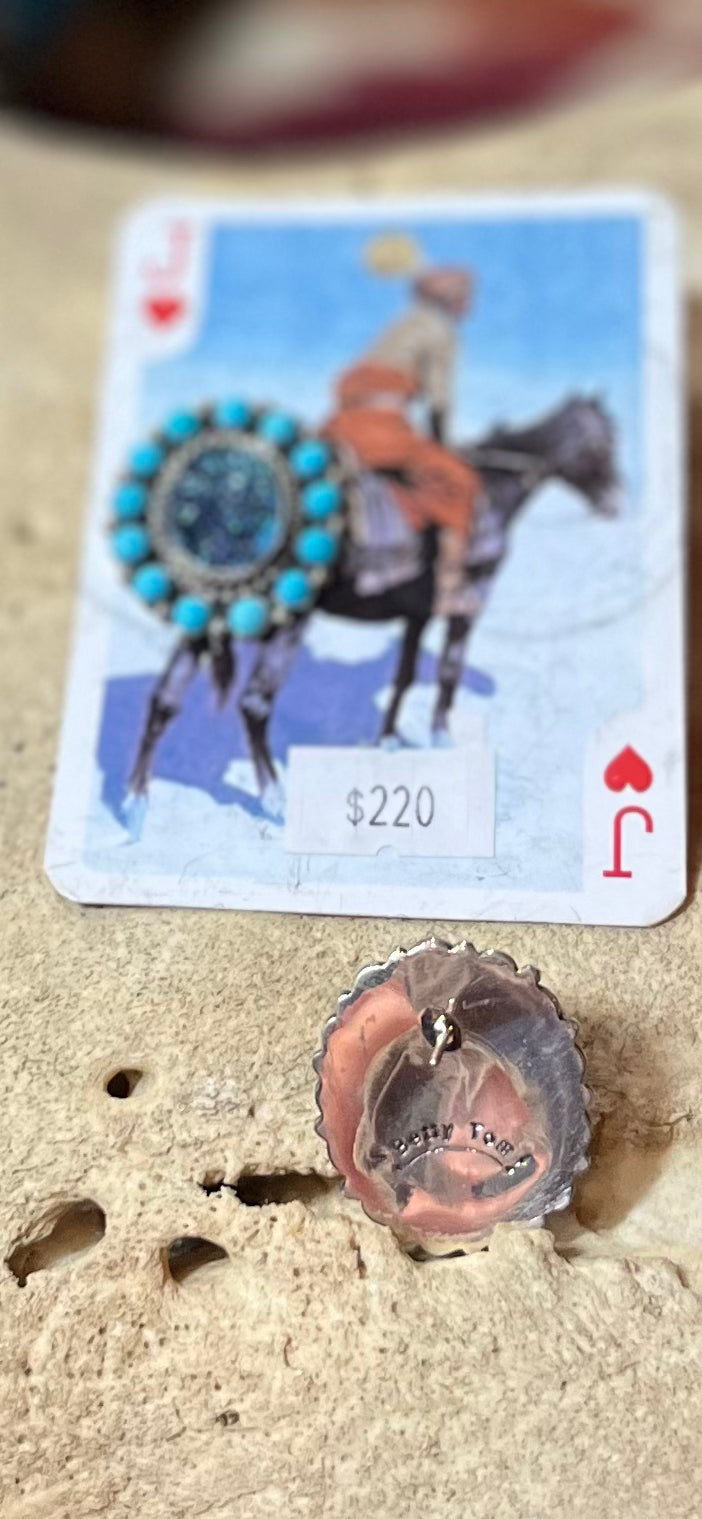 Druzy/Sleeping Beauty Studs