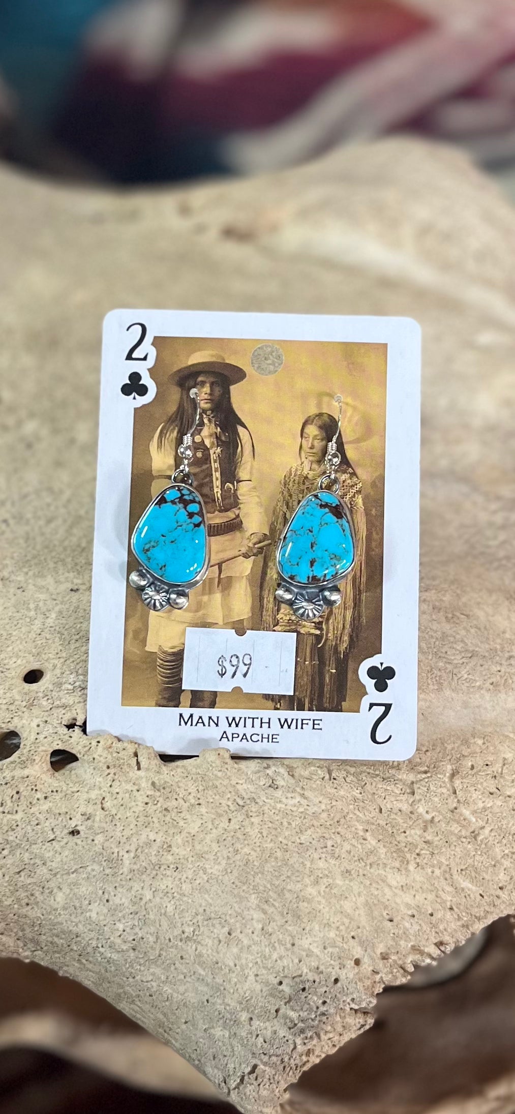 Prince turquoise Dangles