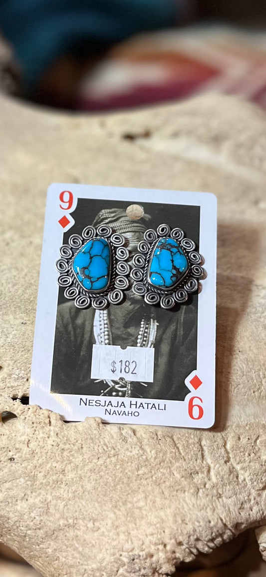 Prince Turquoise Studs