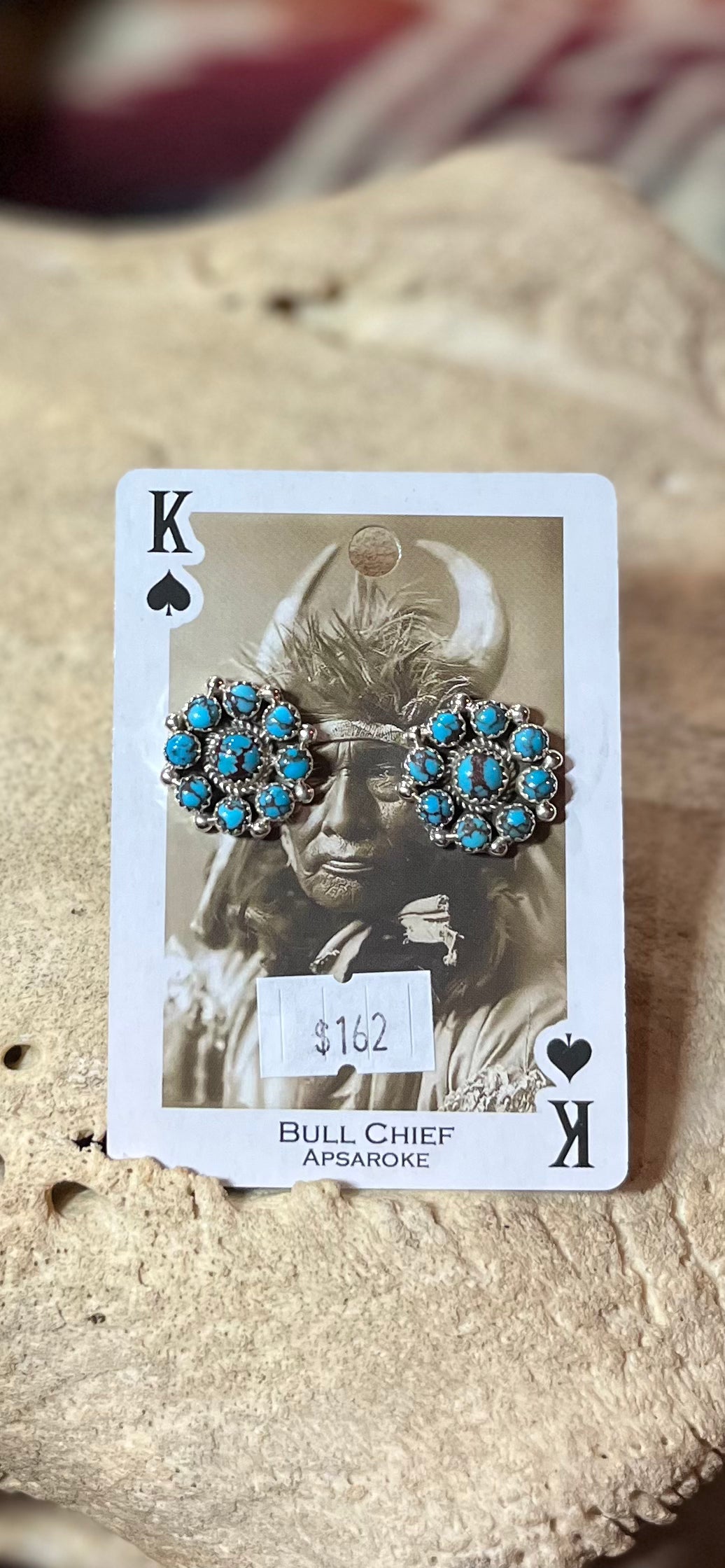 Prince Turquoise Studs *Native