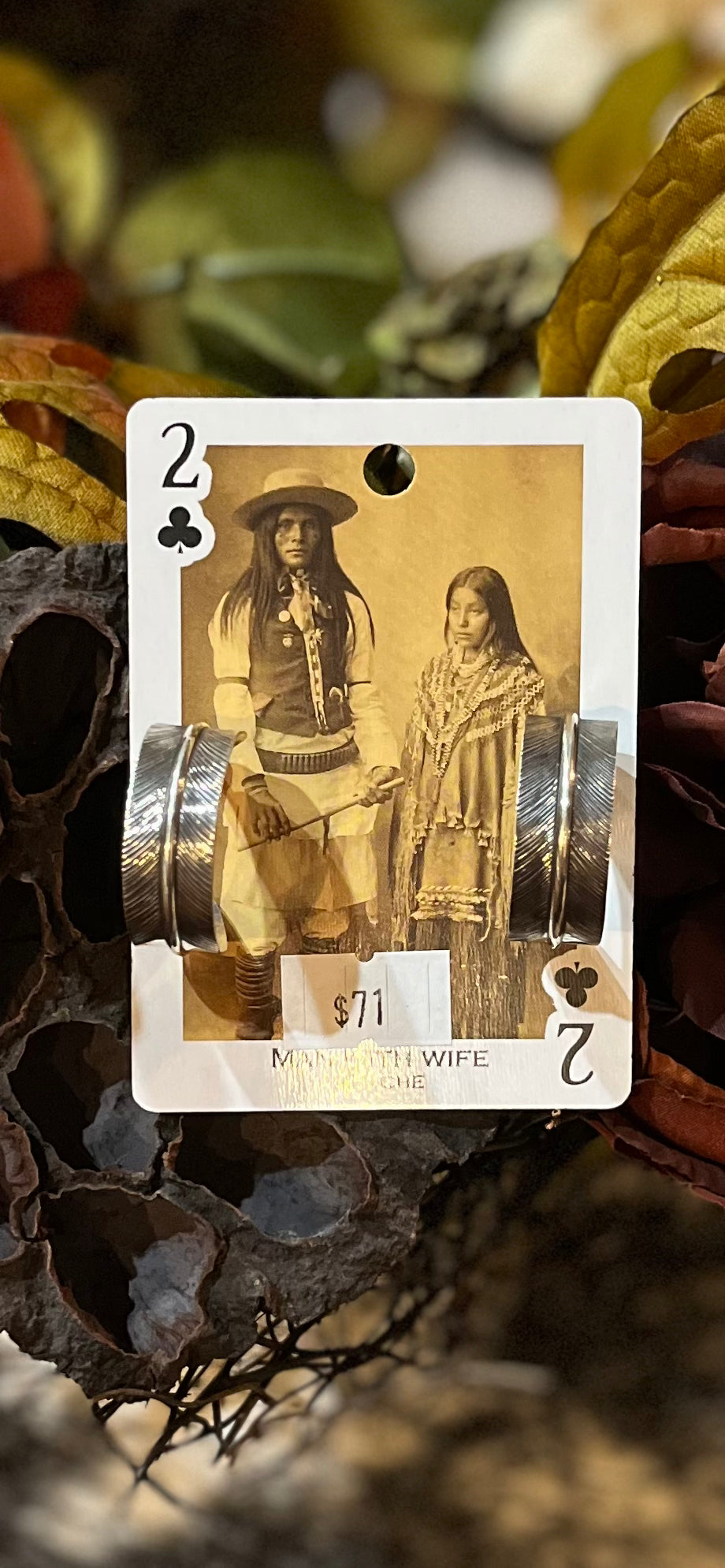 Feather Etched Posts