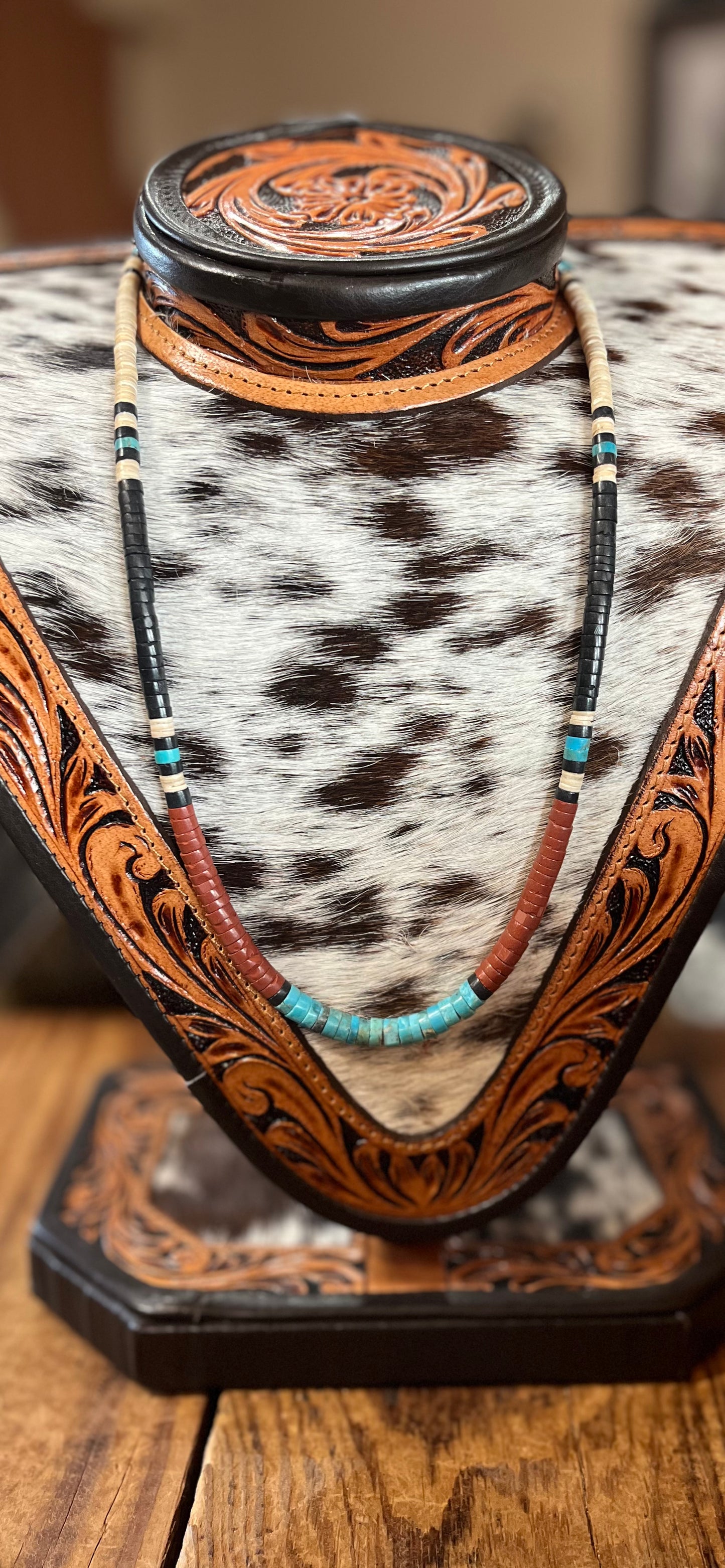 Heishi 24” Necklace Native