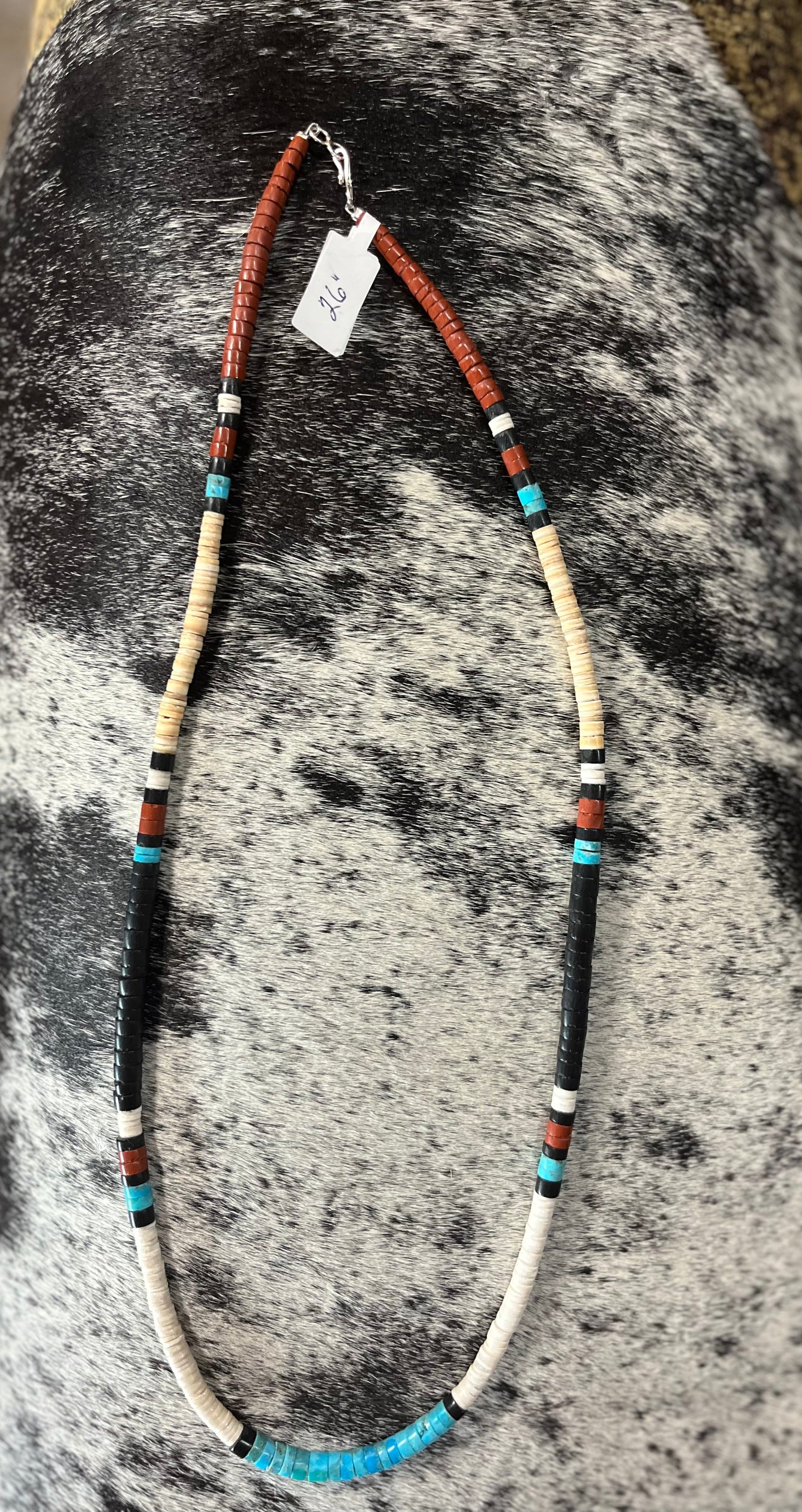 Heishi 26” Necklace Native