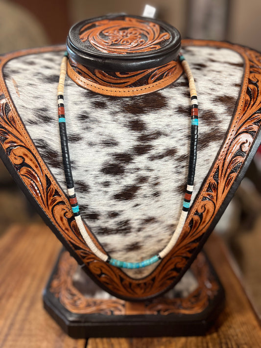 Heishi 26” Necklace Native